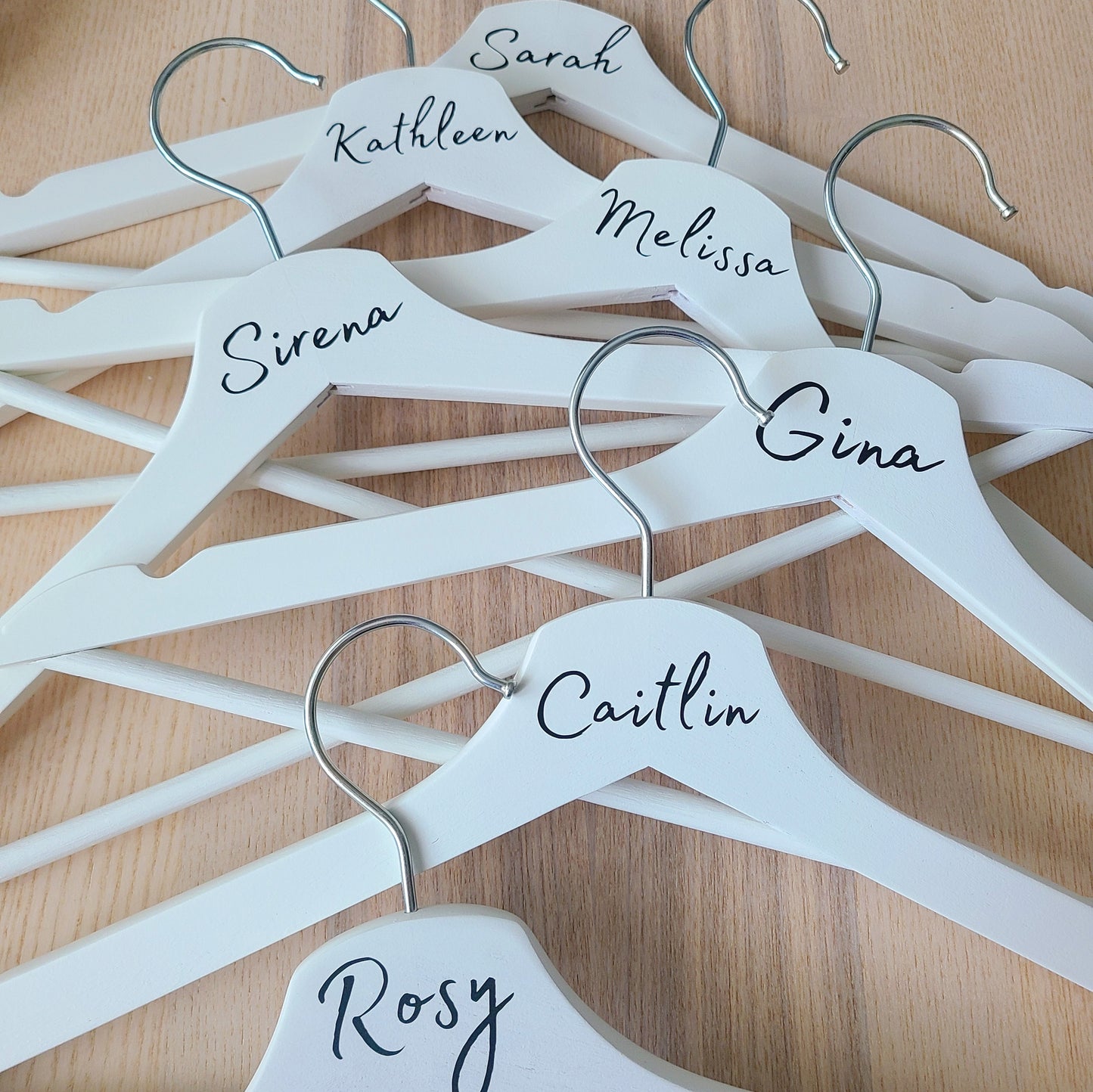 Personalised Wooden Hangers